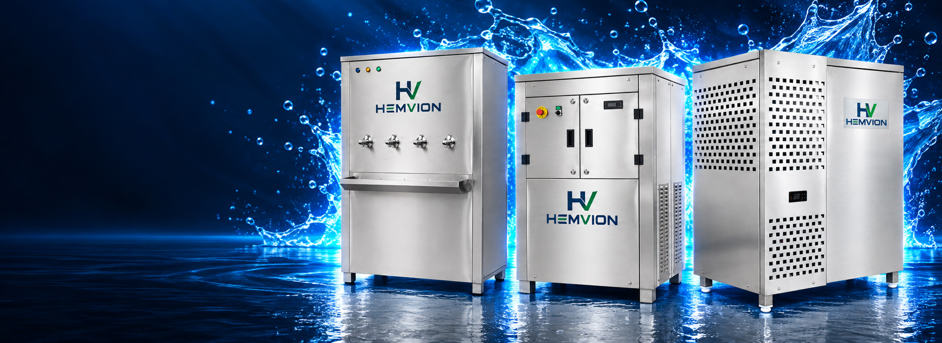 Heavy Duty Industrial Water Cooler and Storage Water Chiller System