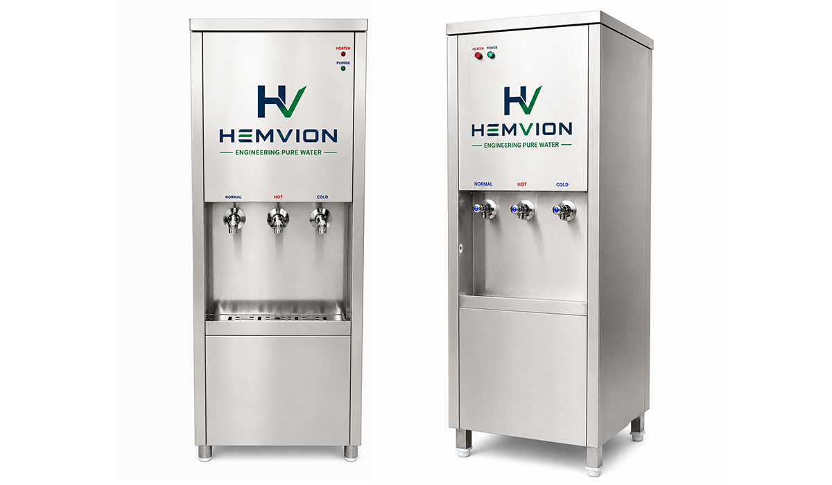 HEMVION stainless steel normal, hot and cold water dispenser