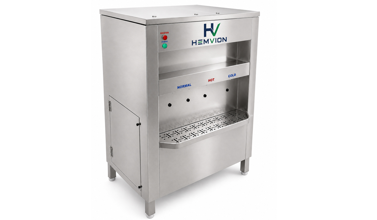 HEMVION sensor-based touchless stainless steel water dispenser